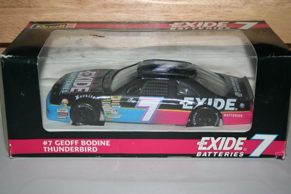 1994 Revell 1/24 #7 Exide Batteries Ford Tbird Geoff Bodine CWC