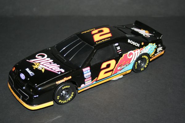 1996 Action 1/24 #2 Miller SPLASH black Ford Tbird Rusty Wallace BWB LOOSE