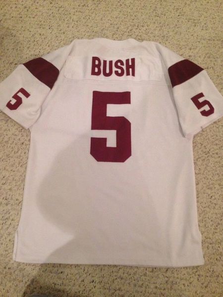 5 Reggie Bush USC Women's University Jersey Cardinal, Reggie Bush USC  Trojans Jersey, Uniforms for Boys & Girls