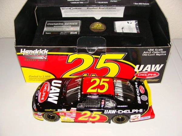 2002 TCO 1/24 #25 UAW Delphi Chevy MC Jerry Nadeau CWC