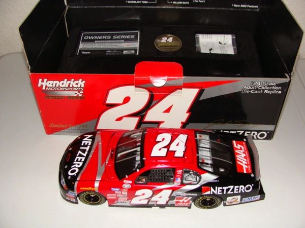 2002 TCO 1/24 #24 NetZero BGN Chevy MC Jack Sprague CWC