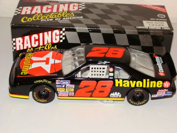 1995 RCCA 1/24 #28 Texaco Havoline Ford Tbird Dale Jarrett CWC