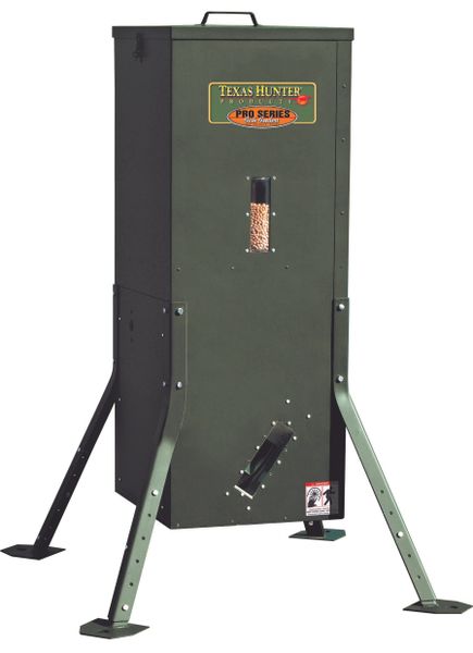Texas Hunter Lm175al Fish Feeder W Solar Charger Adjustable