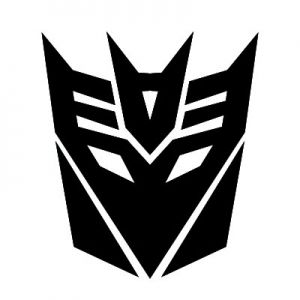 transformers decepticon logo vinyl decal arrowhead outdoor products transformers decepticon logo vinyl decal