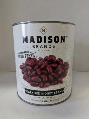 Madison Dark Red Kidney Beans #10