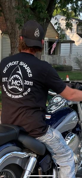 Detroit Sharks Motorcycle Club Tee