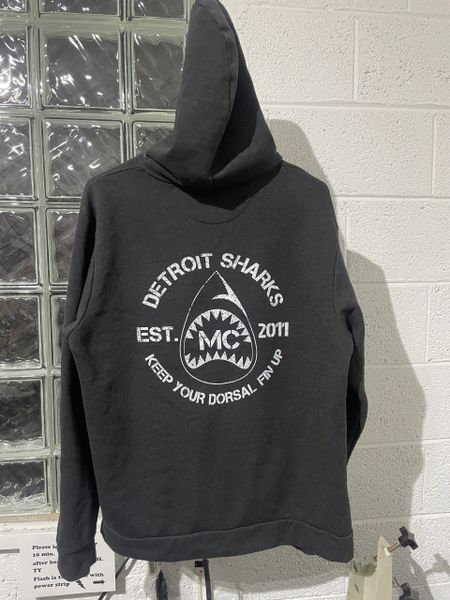 Detroit Sharks Motorcycle Club Hoodie