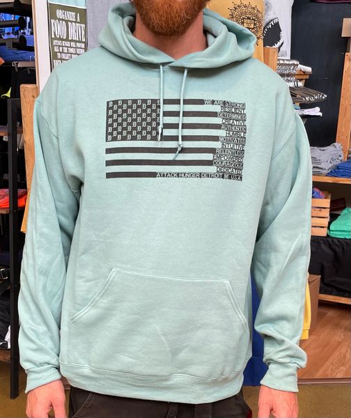 Detroit Flag Hoodie