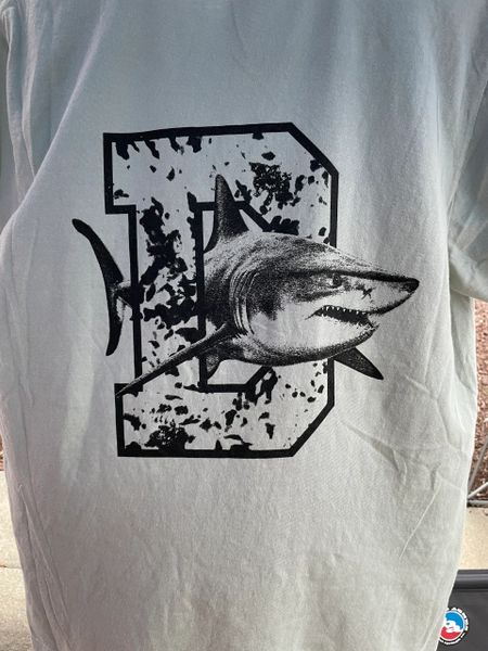 Shark In the Bay Tee