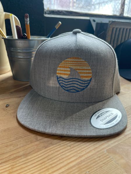 Shark Fin Sunrise Cotton Twill Hat