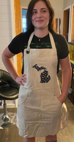 Michigan Mushroom Apron