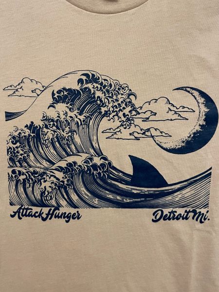 Attack Hunger Sharky Night Tee