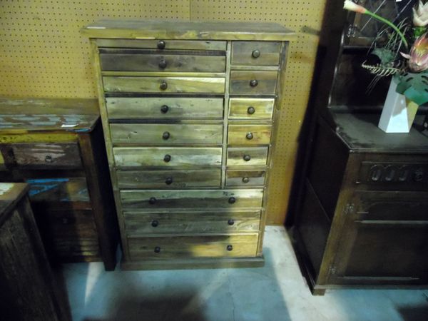 Chest with Multi Size Drawers - Reclaim Wood