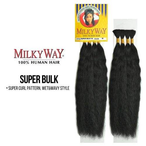 Ultra Super 20 Wet n Wavy 100 Human Braiding Hair Zury Hollywood