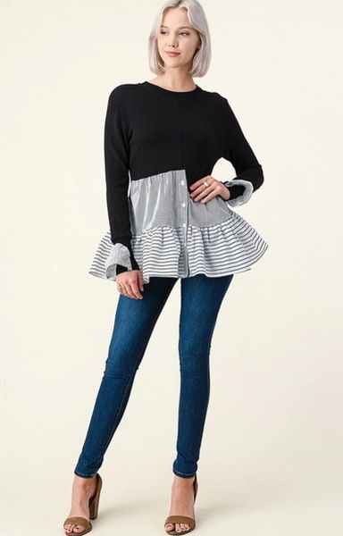 womens shirt jumper combo