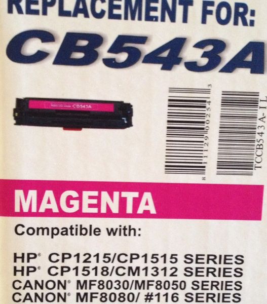 HP CB543A Magenta (543A 125A)