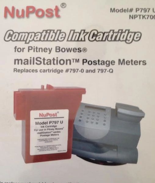 Pitney Bowes Mail Station Red 797-O 797-Q 797-U