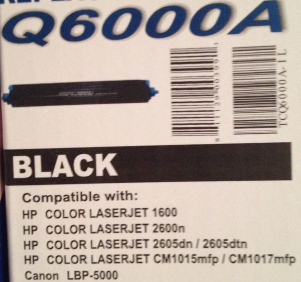 HP Q6000A Black