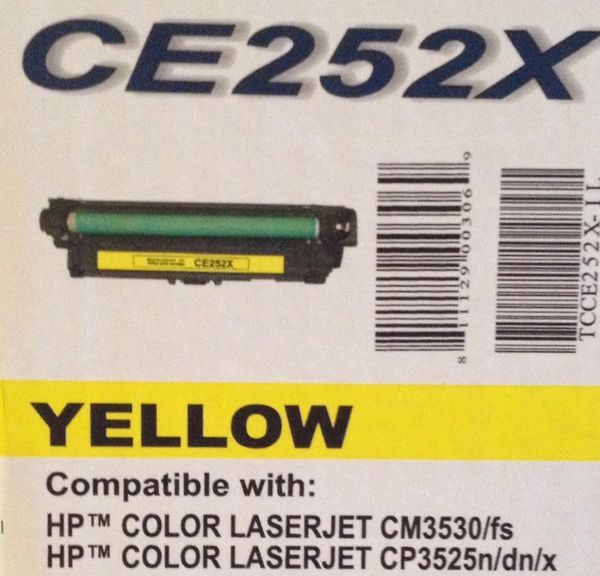 HP CE252X Yellow