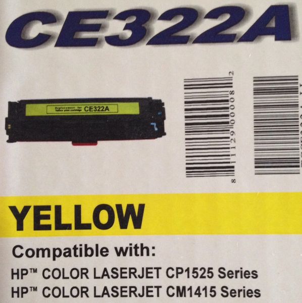 HP CE322A Yellow