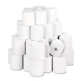 2 1/4" x 150' White Bond Paper 100 Rolls