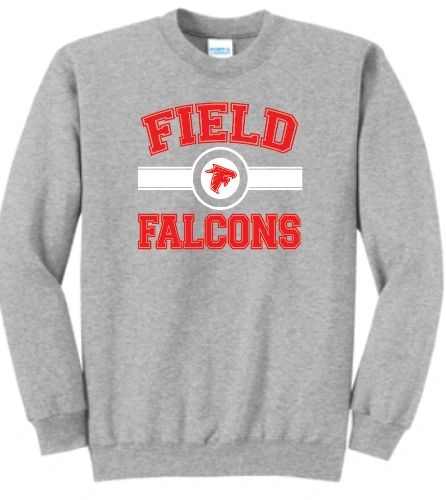 Field Falcons Basic Crew Neck Sweatshirt