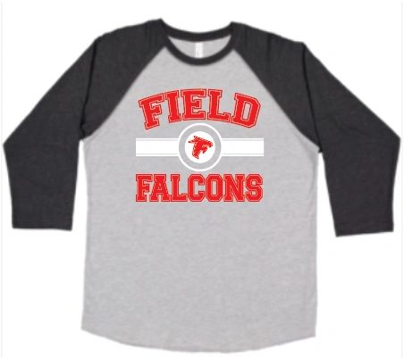 Field FMS Falcons Baseball T Shirt