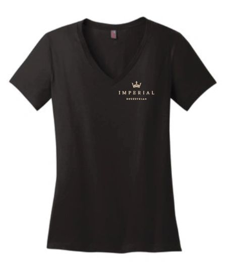 Imperial Equestrian Ladies V Neck T Shirt