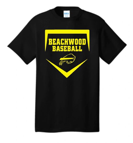 Beachwood Bisons Baseball Basic T Shirt