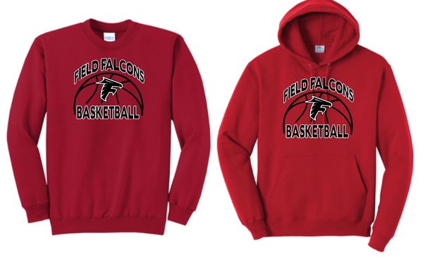 Field Falcons Basketball Sweatshirts