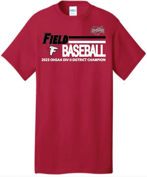 Field Baseball District Champions T Shirt