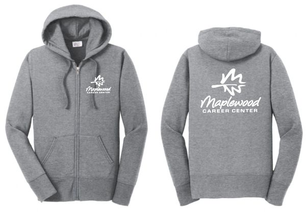 Maplewood Ladies Zip Up Hoodie