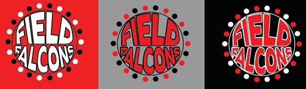 Field Falcons Polka Dot Logo