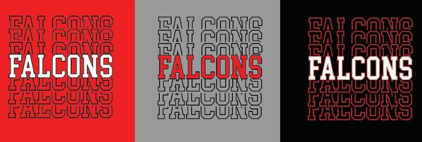 Field Falcons Tripled Logo