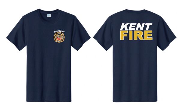 Kent Fire Department Port & Company Essentials T Shirts