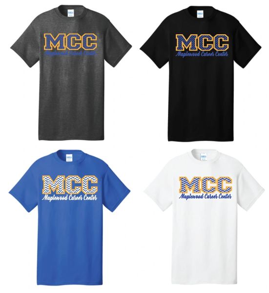 Maplewood Basic T Shirt with Your Choice of Logo