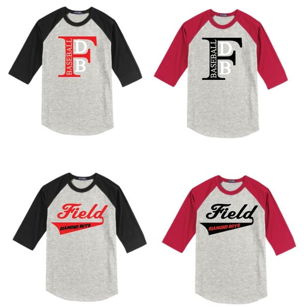 Field Diamond Boys Baseball T Shirt