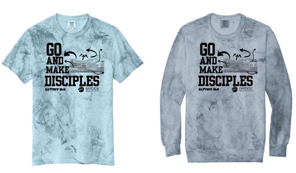 Bridge Bible Church Color Blast-Go & Make Disciples Logo