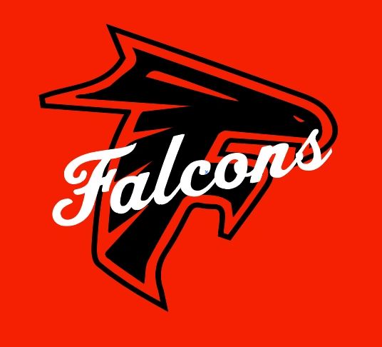 Field Falcon-Script Falcon Logo