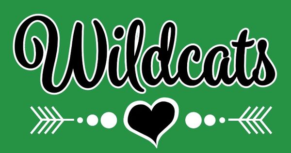 Mogadore- Wildcats Heart Logo