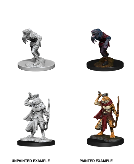 d&d paintable miniatures