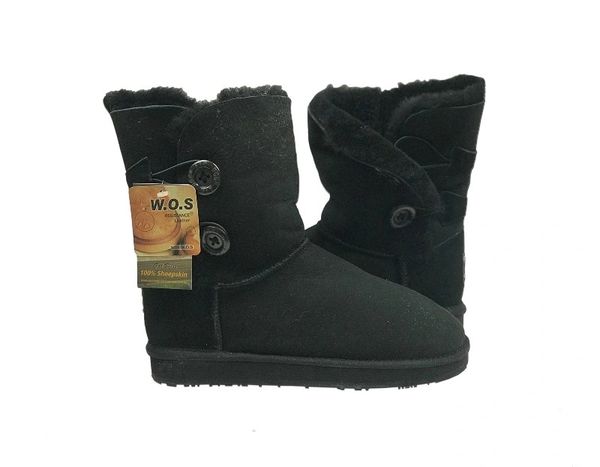 TWO BUTTON UGG BOOTS