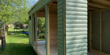 Already have a shed or garden room?  Why not convert and save money 