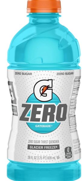 Gatorade 28z ZERO Glacier Freeze (15pk)