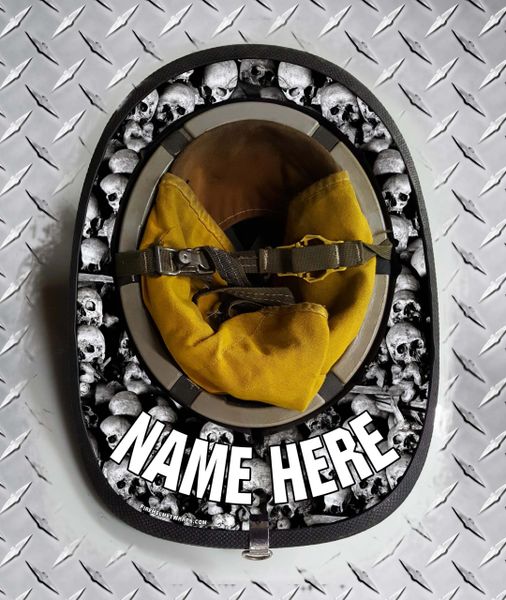 SKULLS Fire Helmet Skin