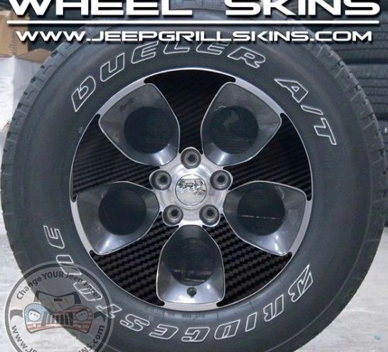 07-16 WRANGLER 18 INCH 5 HOLE Stock Wheel Skins