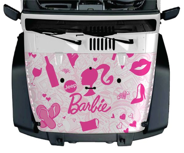 Barbie best sale jeep decals