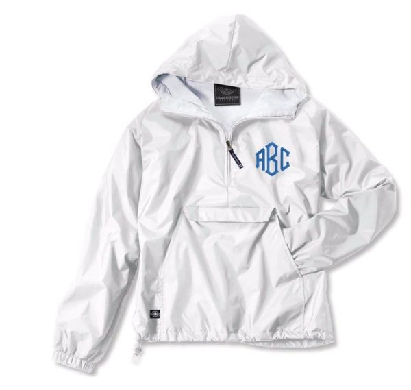 Monogrammed Rain Jacket - Women's New Englander Jacket with Hood