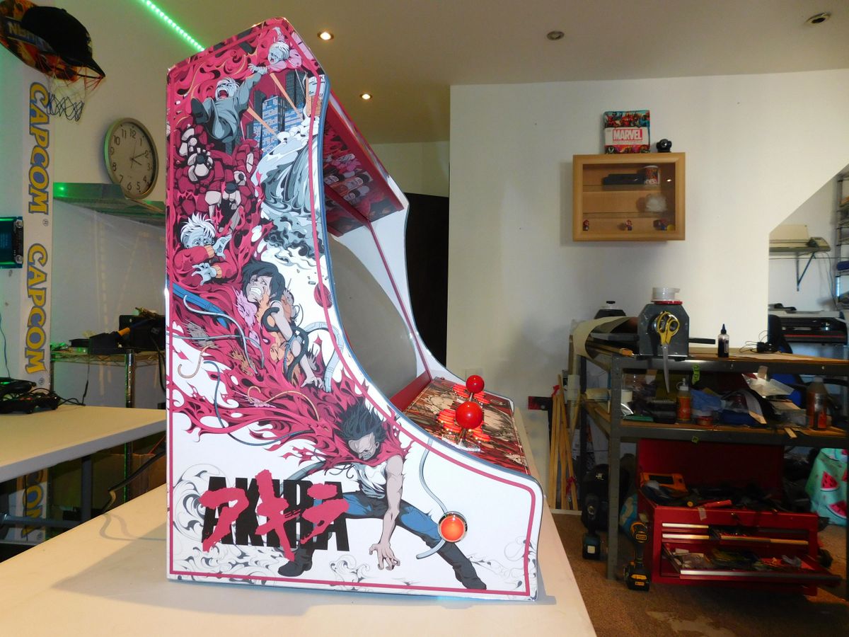 Akira Custom Arcade Bartop Cabinet (HyperSpin)