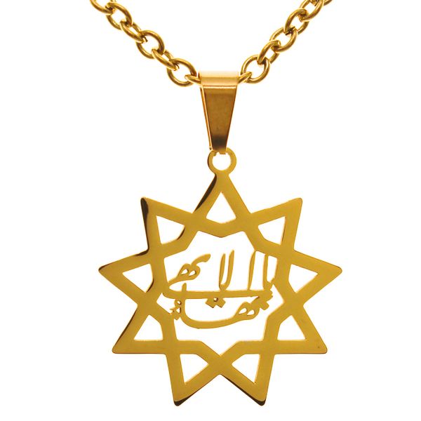 Unisex Nine Point Star Necklace Chain